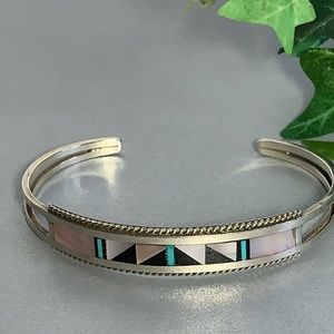 Vintage P Weahkee Zuni Cuff